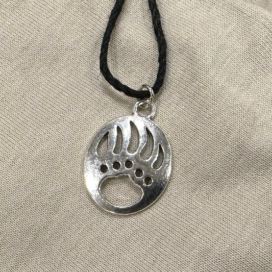 Cutout Paw Necklace